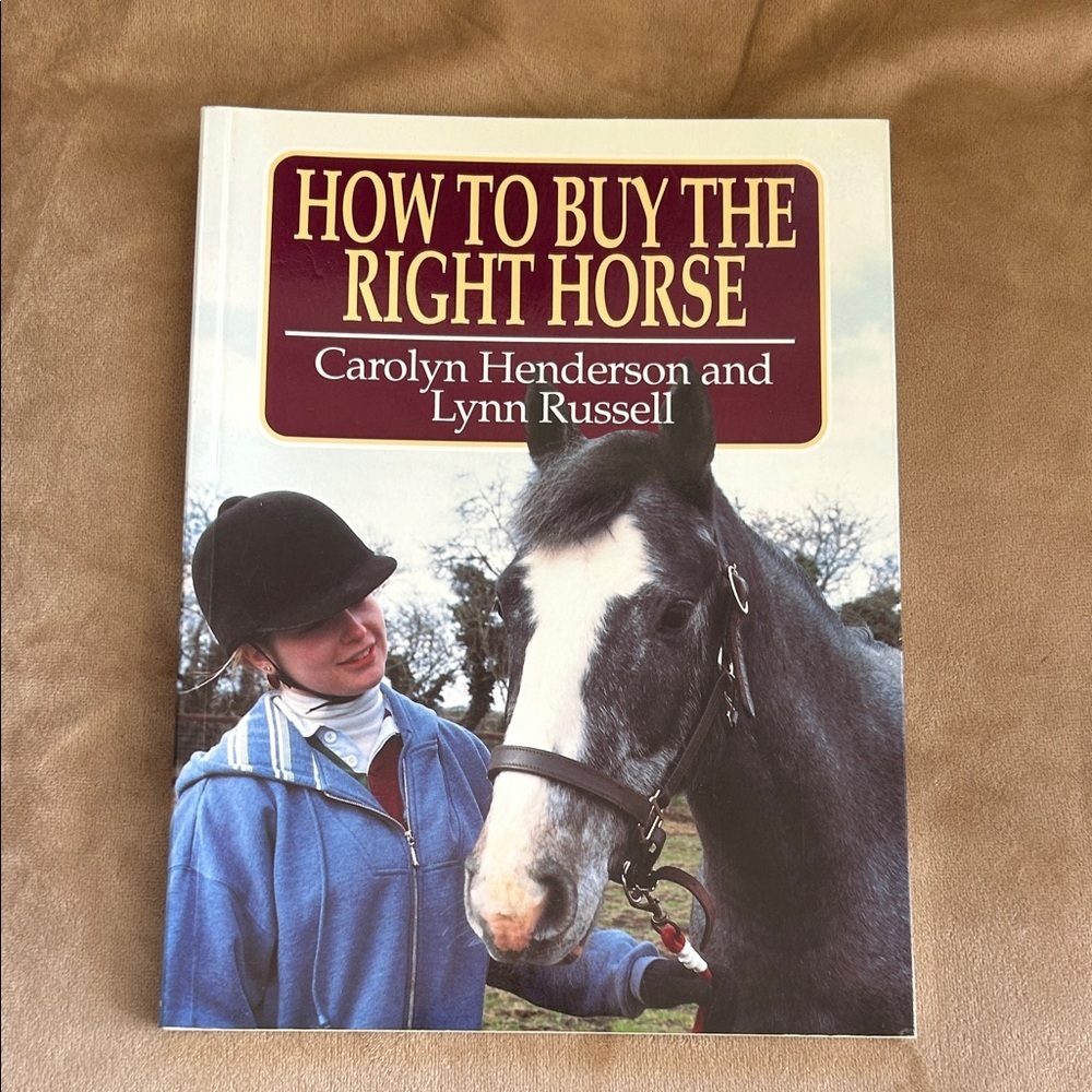How to Buy the Right Horse Book